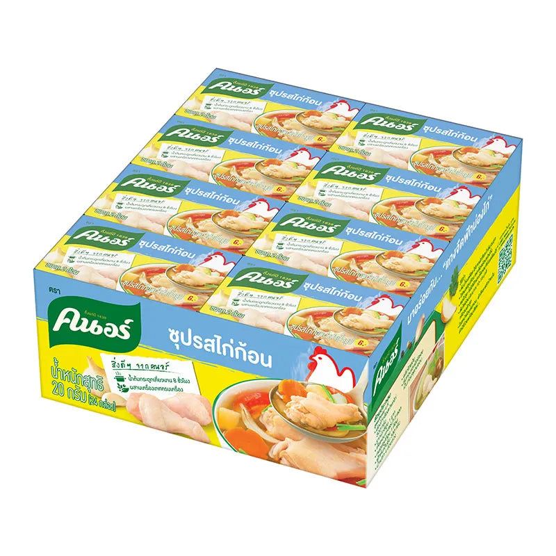 ซุปไก่ก้อนคนอร์ 20กรัม แพค24