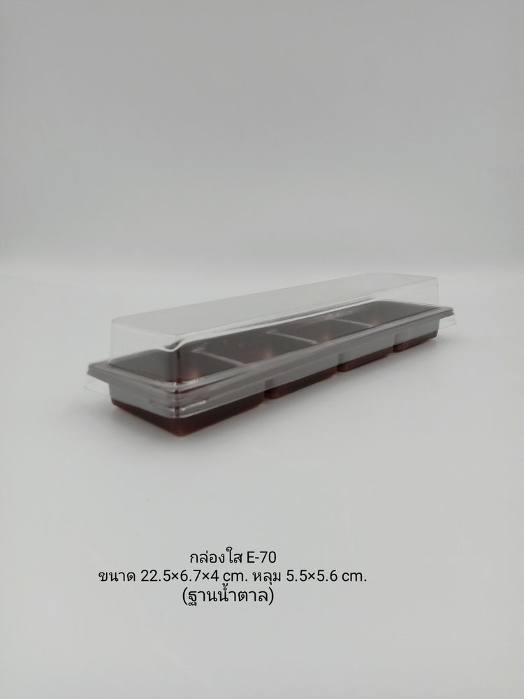 กล่องฐานนต E70 แพค100 (4ช่องเรียง)