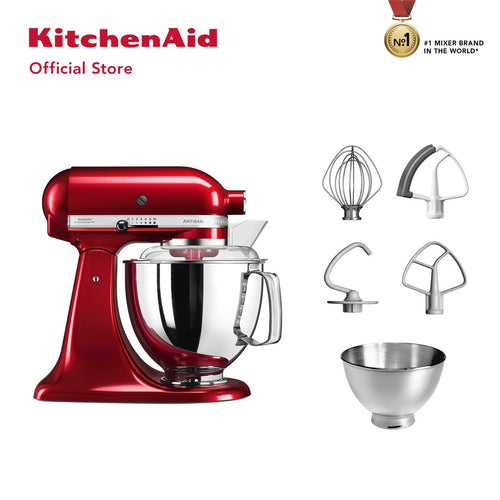 KitchenAid เครื่องผสมอาหาร 4.8 ลิตร 300 วัตต์ รุ่น 5KSM150PSEER