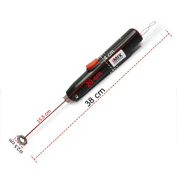 Imix เครื่องตีฟองนม ชาร์จแบตเตอรี่ USB รุ่น 1610-611